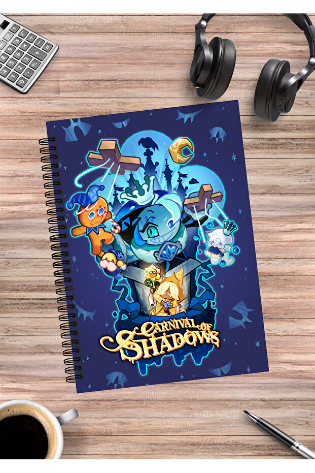Cookie Run Kingdom Spiral Notebook A5 (50 Sheets)