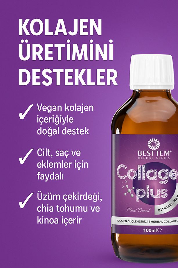 Collagen Plus 100 Ml (vegan Collogen) Türkiyede Bir Ilk - 3