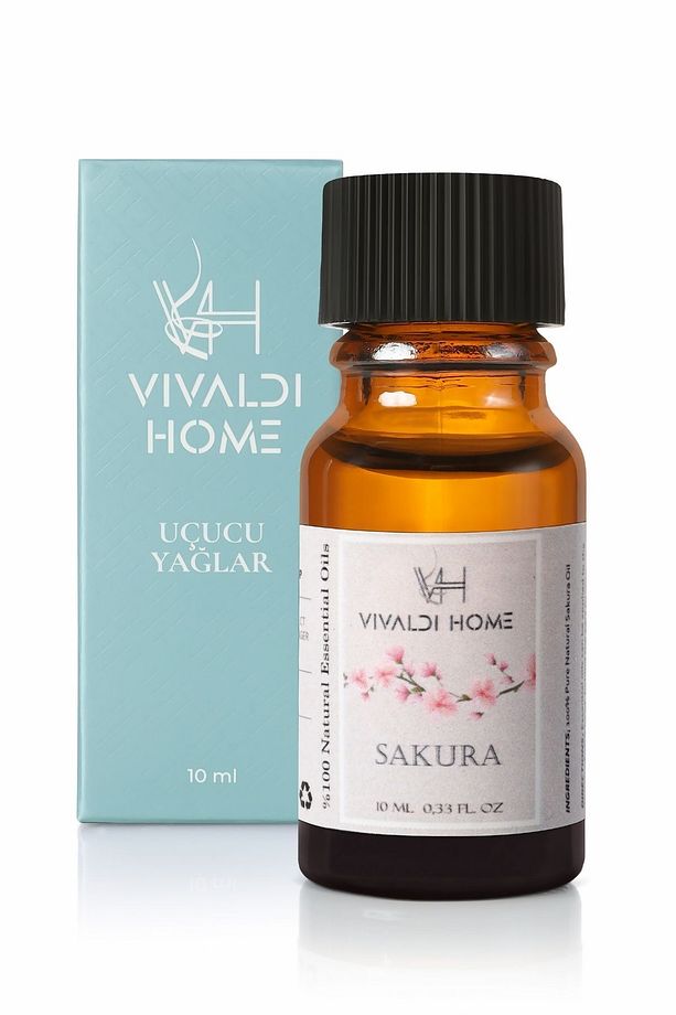 Sakura Çiçeği Esansiyel Aromaterapi Doğal Uçucu Yağ 10 ml - 3