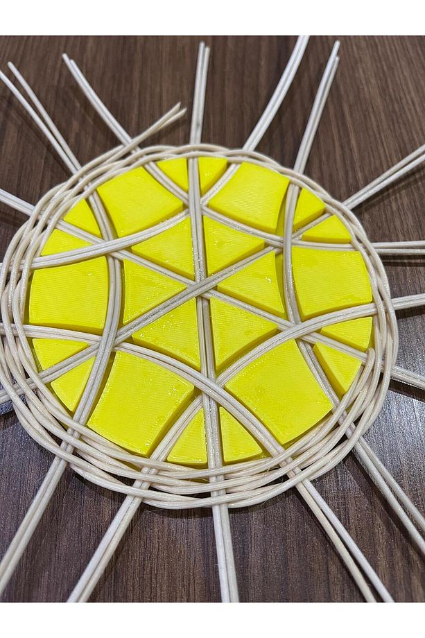 Rattan Örme Kalıbı, Şablon, Pattern, Template Model No -1- - 3