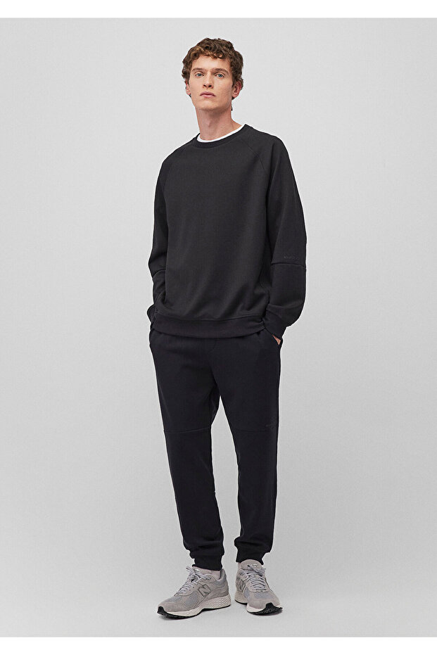 Siyah Basic Eşofman Altı 0010387-900 - 1