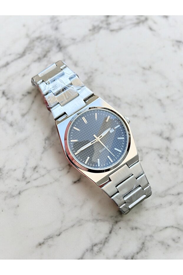 Takvimli — Içi Lacivert - Unisex Analog Kol Saati - 3