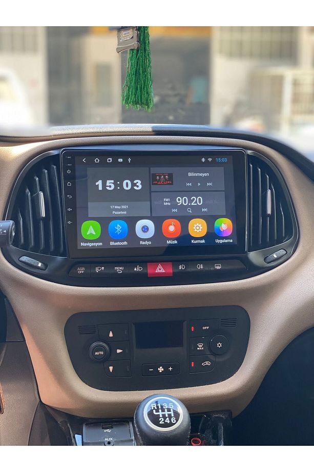FİAT DOBLO 8RAM ANDROİD AUTO CARPLAY 4RAM MULTİMEDYA usb KAMERA - 1