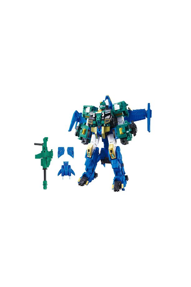 Dinoster Heroes Stego Blast Wing Dönüştürülebilir Büyük Robot Figür - 5