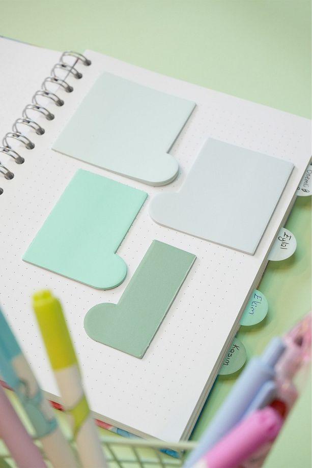 Memo Post-it (Yapışkanlı Kağıt) 6 renk x 10 yaprak - 4