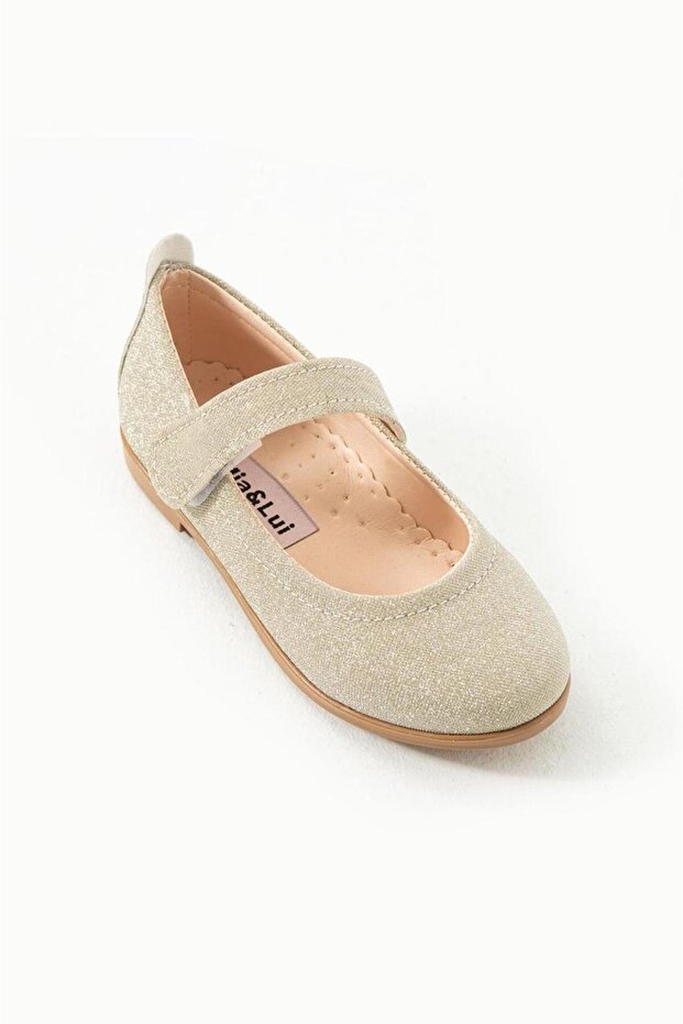 Girl Shoes B-180 Gold