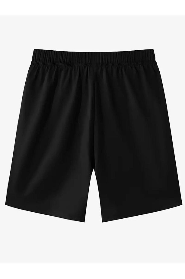 Rahat Kalıp Unisex Penye Spor Şort - 4