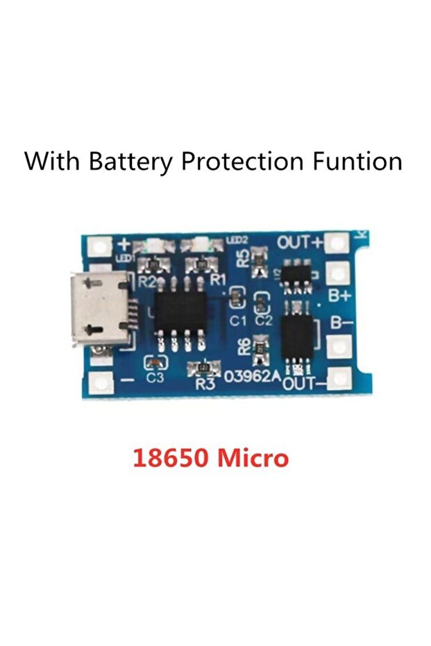 2 قطعة 18650 MICRO 2/5 قطع 5 فولت 1 أمبير Micro/Type-c/Mini 18650 TP4056 وحدة شاحن بطارية الليثيوم للشحن