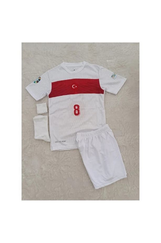 Türkiye A.r.d.a G.ü.l.e.r Çocuk Forma Şort Çorap Bileklik 4`lü Set FORMASI VS SPOR ATLET (BLACK) AG - 2