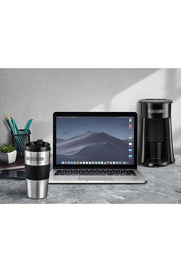 Compact Coffee Machine With 360ml Travel Mug, Auto-off - Dct10-b5 - 6
