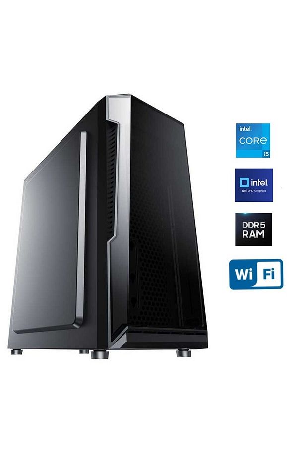 Tx6284 i5 12400 32GB DDR5 Ram 2TB M.2 NVMe SSD Masaüstü Ofis Hazır Sistem - 1