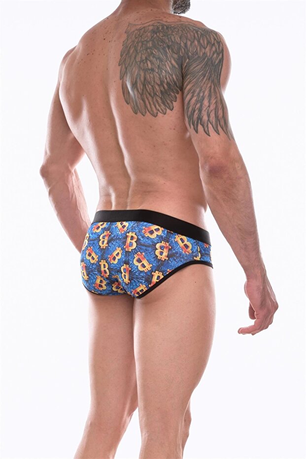 Men's Patterned Slip - 4