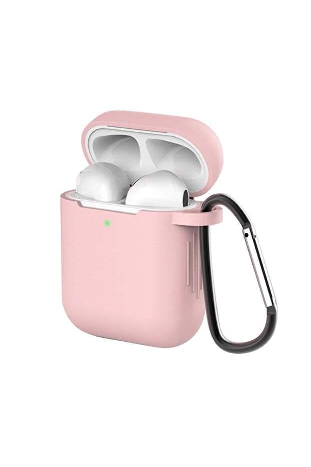 حافظة متوافقة مع AirPods من الجيل الأول / الجيل الثاني، غطاء من السيليكون، حافظة حماية خلفية، غلاف واقي