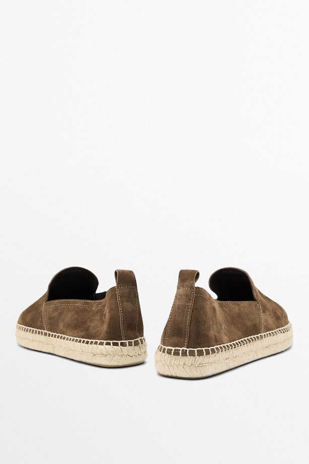 Kalın süet espadril - 5