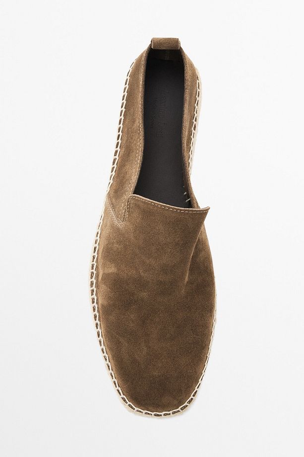 Kalın süet espadril - 3