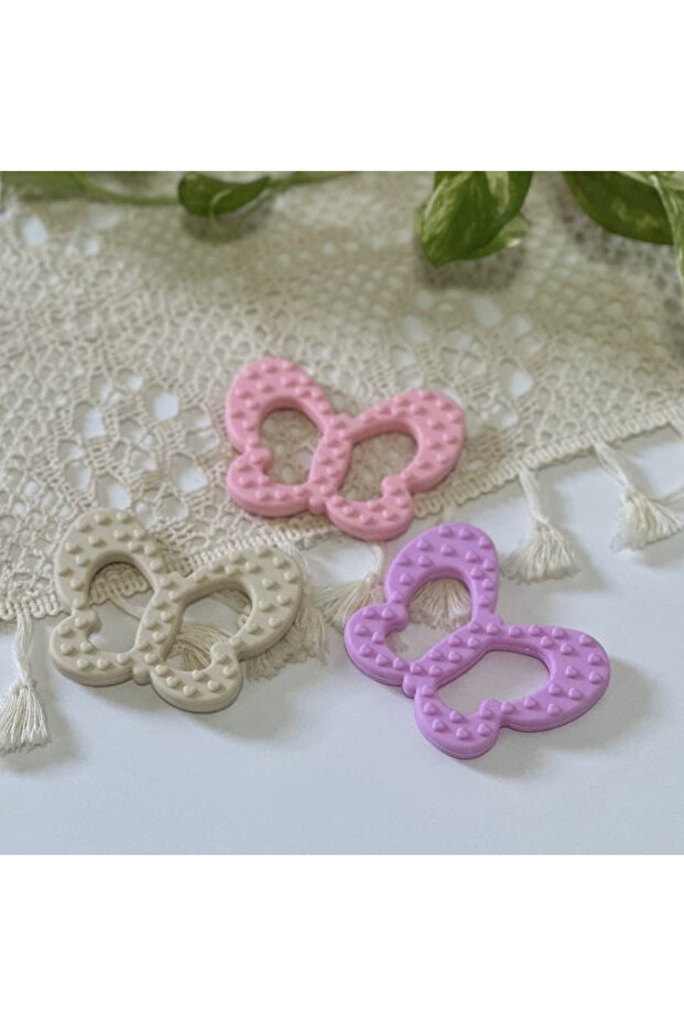 Safe silicone teether (butterfly) - 1