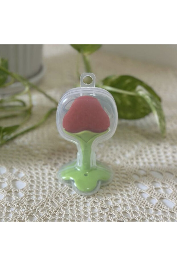 Fruit Teether with Strawberry Shaped Holder - 1