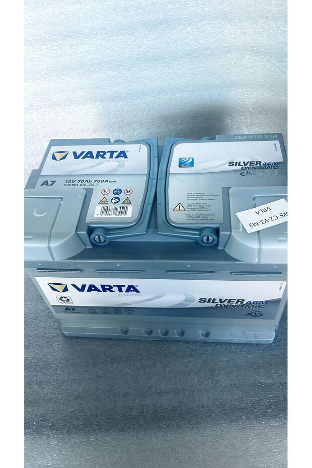 70 AMPER AGM AKÜ - 3