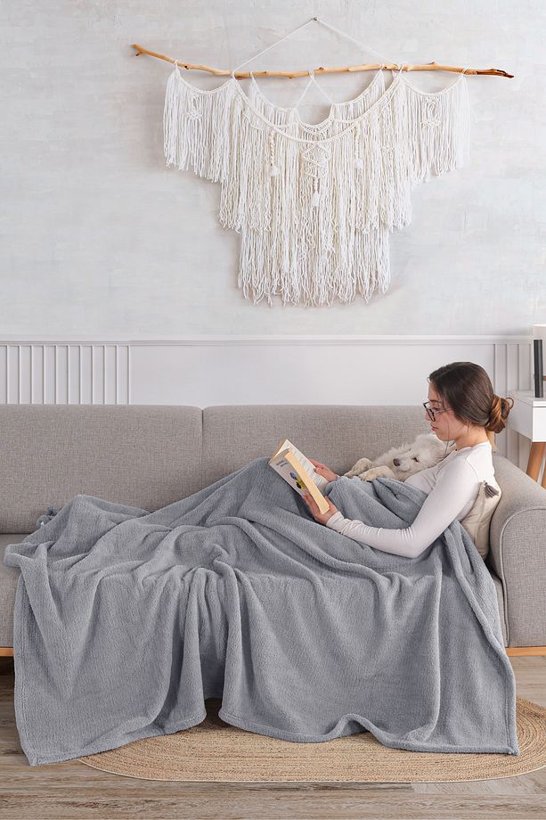 Benna Wellsoft TV Battaniyesi 150x200cm | Peluş | Polar | Yumuşak Tüylü - 2