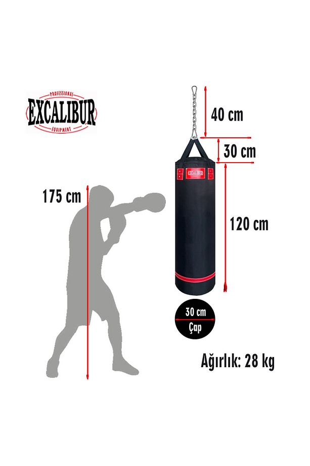 Polystar 120 x 30 cm Boks Kum Torbası - 3