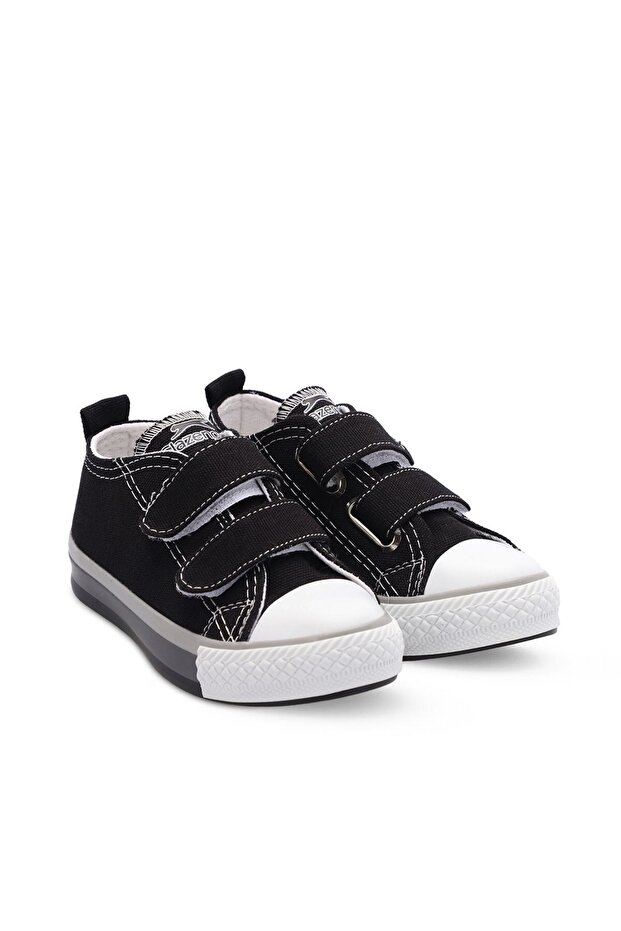 Lace-Up Casual Sneaker Shoes Black
