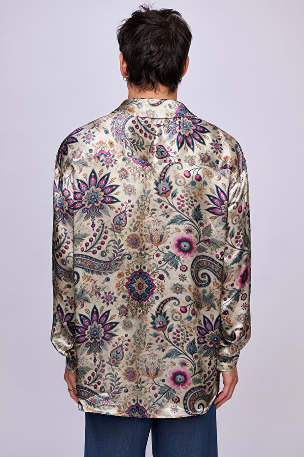 Carnival Bloom Luxury Gömlek - 6