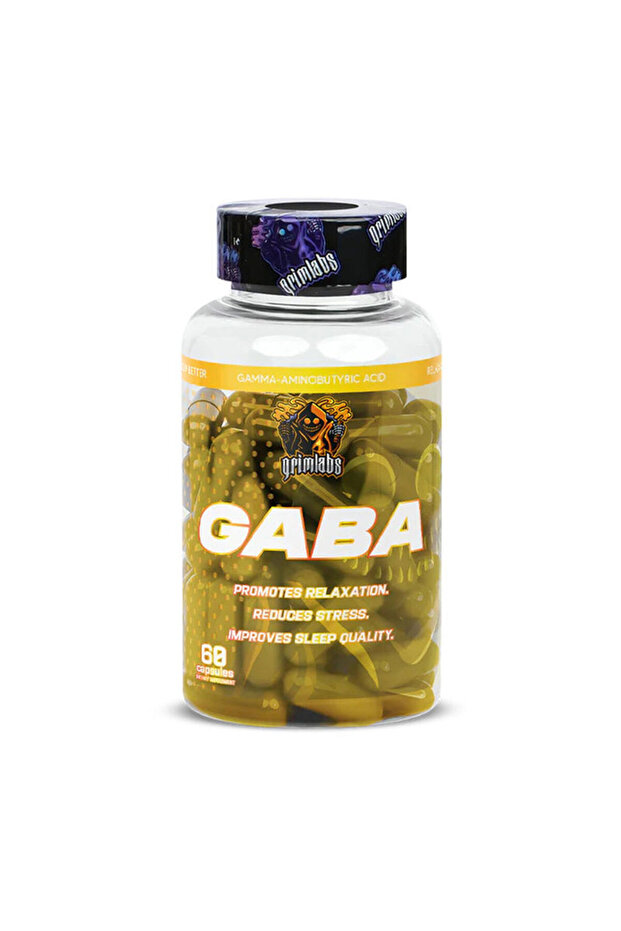 GRIMLABS GABA 500 MG 60 SERVINGS - 1