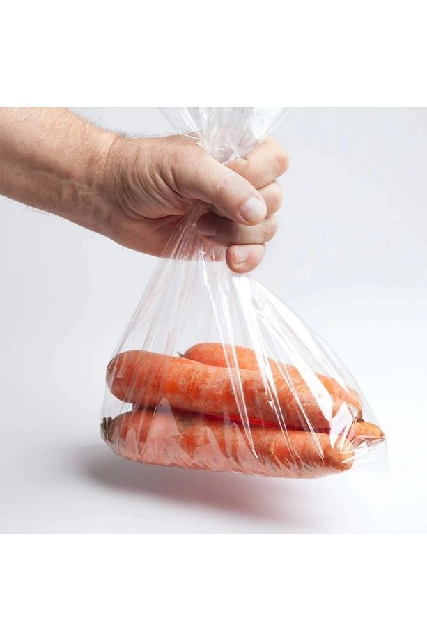 Naylon Torba 20x30cm Birlik Şeffaf Şeker Bakliyat Bakkaliye Torbası/dolap Poşeti Kalın 1kg - 7