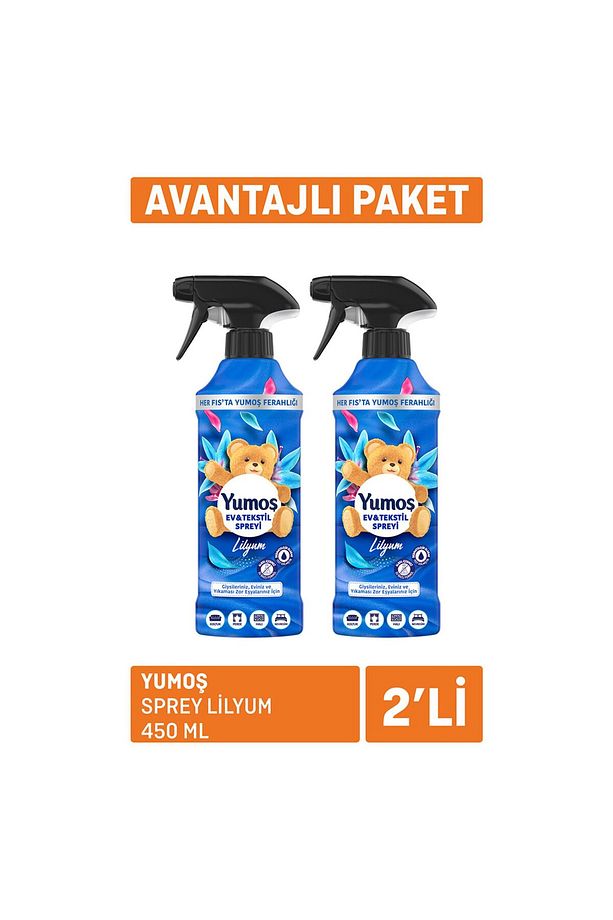 Yumoş Sprey Lilyum 2 X 450 Ml - 1