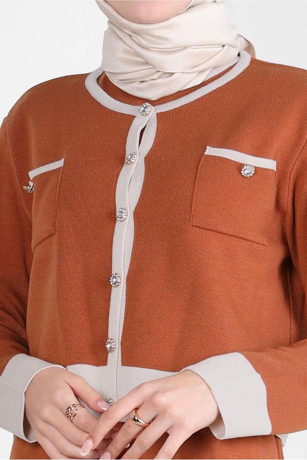 CEKETLİ ELBİSELİ TAKIM 44092 - 4