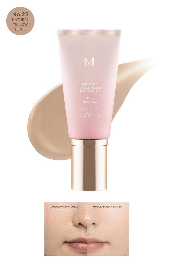 Hassas Ciltler Için Çok Fonksiyonlu Bb Krem M Signature Real Complete B.b Cream Ex Spf30/pa No.23 - 1