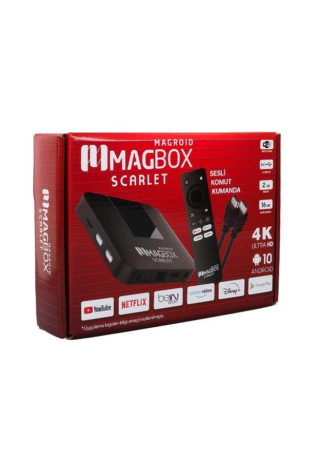 Magroid Scarlet 16 Gb Hdd 2 Gb Ram 2.4g H313 Cpu Android Tv Box - 3