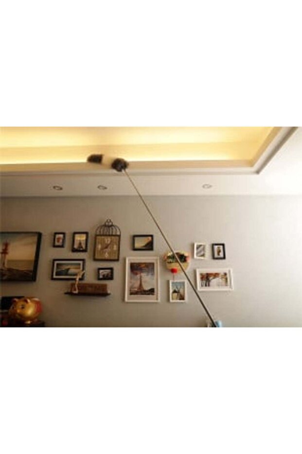 Microfiber dust mop with telescopic handle, 252 cm - 3