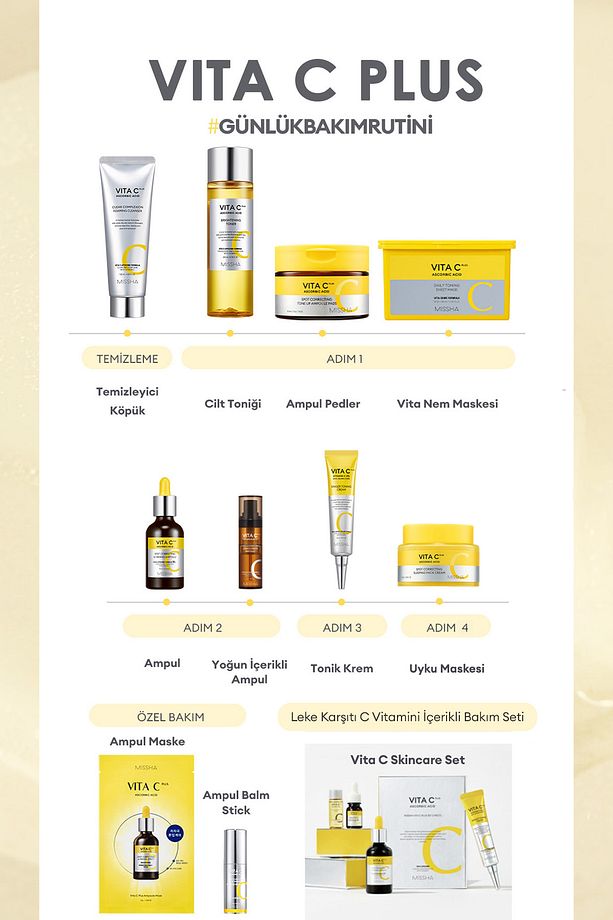 Leke Karşıtı C Vitamini Içerikli Ampul Stick Vita C Plus Spot Correcting &firming Ampoule Balm Stick - 6