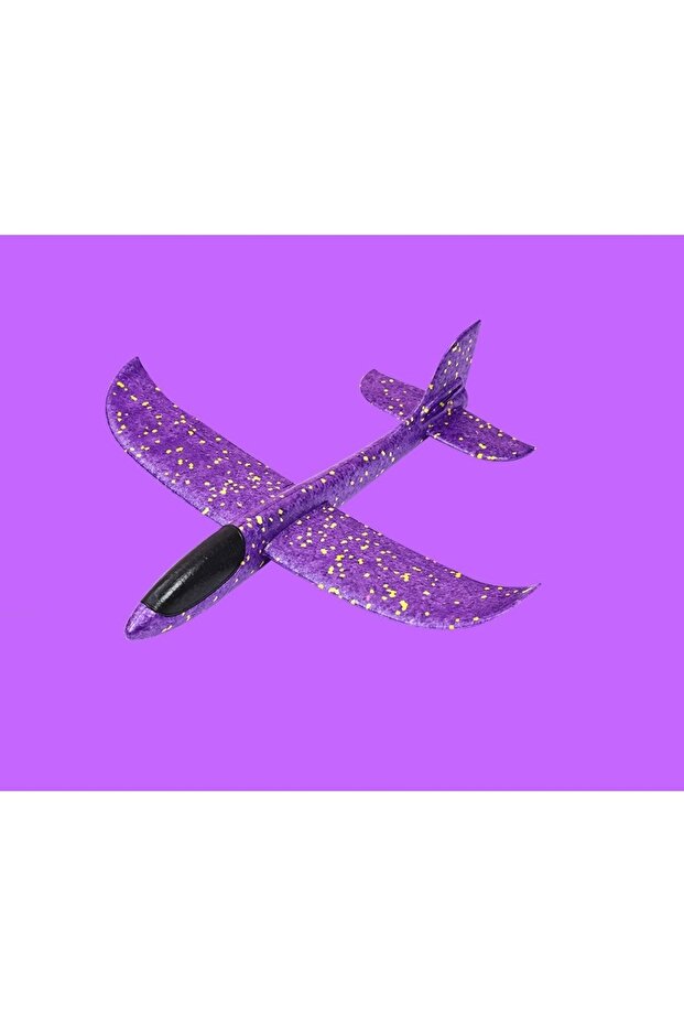 Avion Planor, , Simplu, Din Poliester, 48 Cm, Violet - 2