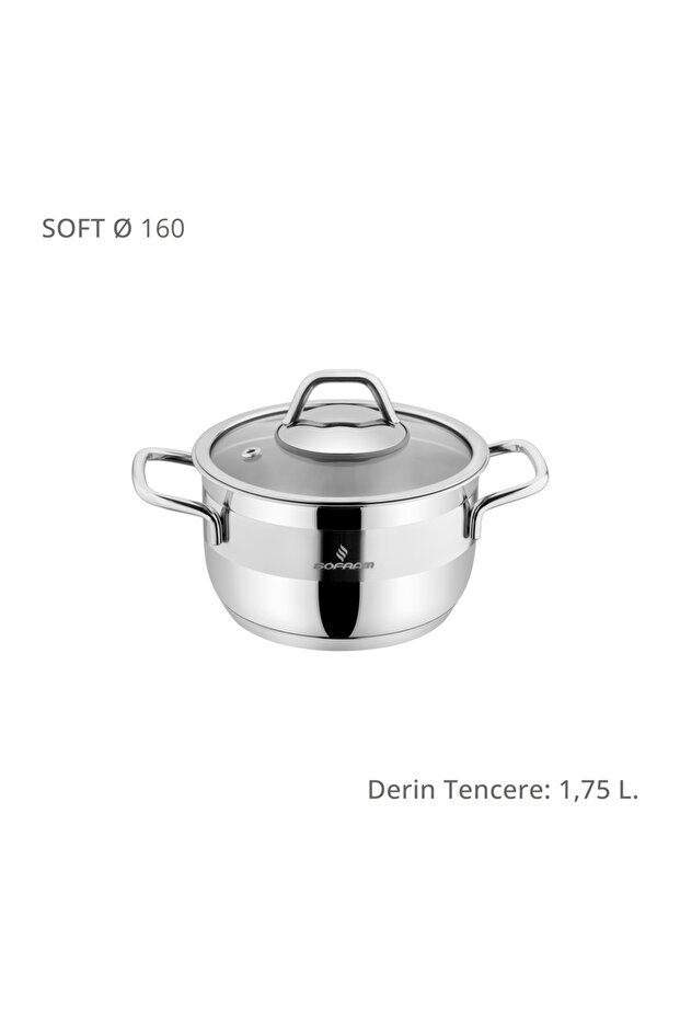 Soft 16 Cm Derin Tencere - 1