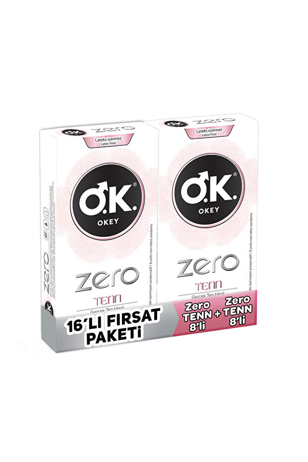 Zero Tenn 16'lı Prezervatif - 2