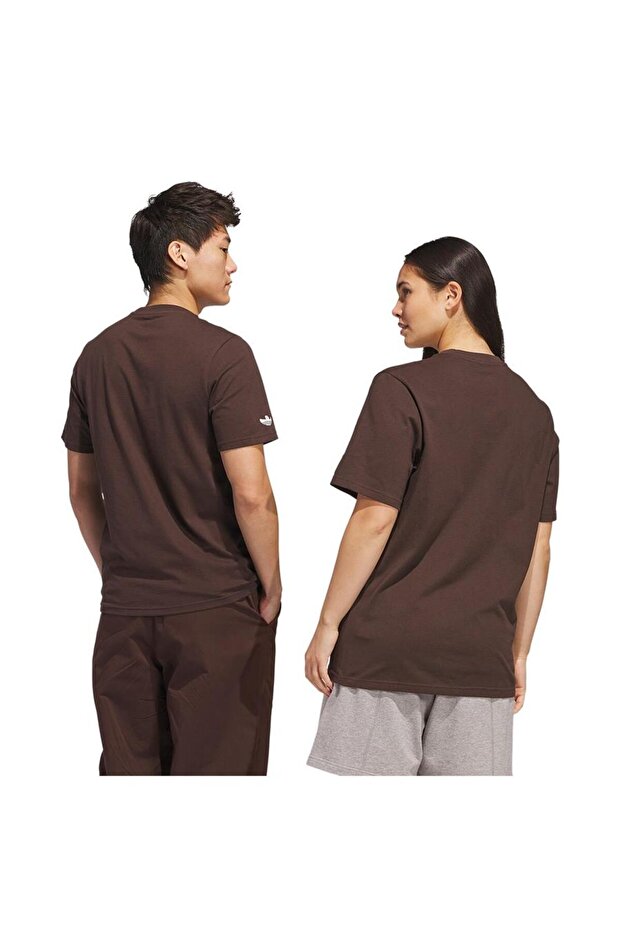 Kahverengi Erkek T-shirt Shmoo G Tee 3 Jc7651 - 7