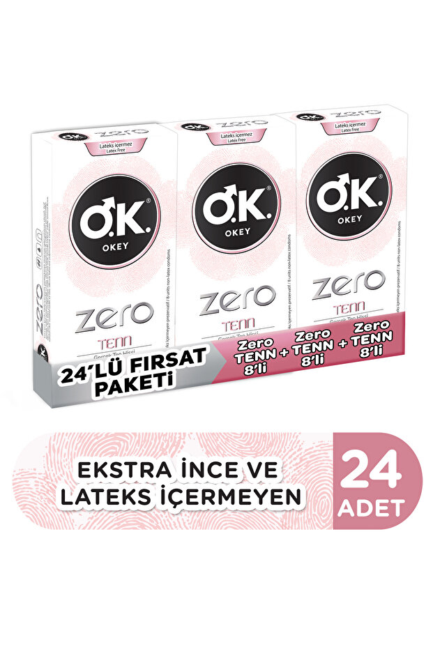 Zero Tenn 24'lü Prezervatif - 1