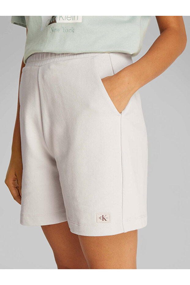 WOVEN LABEL SHORTS - 5