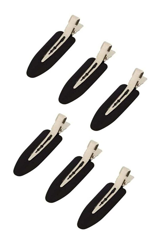 6 Pcs Non-bend Hair Clips - No Frizz Hair Clips Duck Styling Bell Clip No Dent Crocod