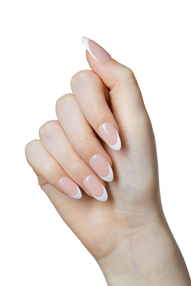 KISS IMPRESS NAILS EVERLASTING- CLASSIC FRENCH MEDIUM IFC03C