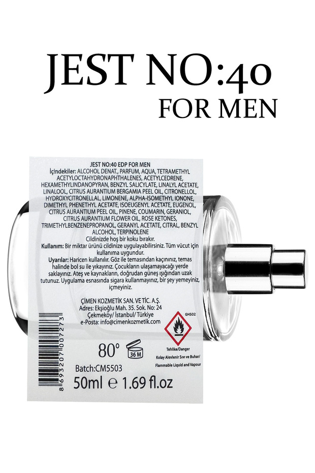 NO:40 EDP FOR MEN PARFÜM - 5
