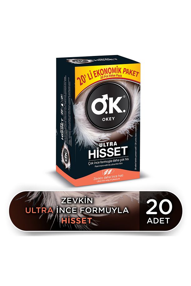 Ultra Hisset 40'lı Prezervatif & Nirvana Uyarıcı Jel 100 ml Set - 2