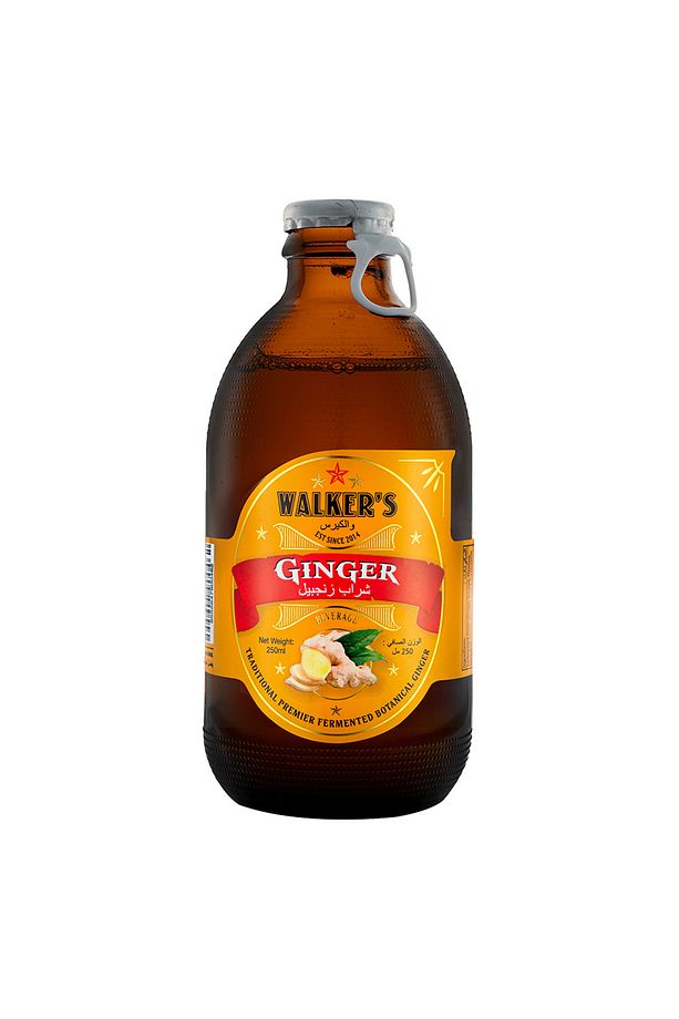 Zencefilli İçecek Ginger Beverage Walker’s 250 ml X 24 adet - 1