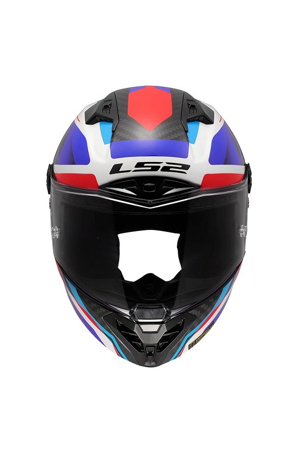 Thunder Karbon Gp Aero Raute Mavi-kırmızı Kask - 7