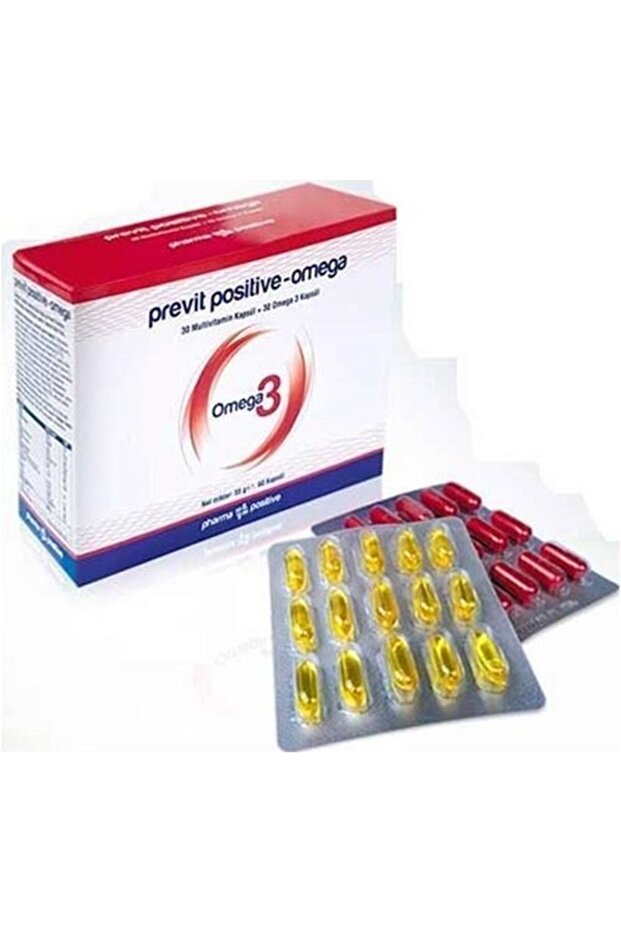Previt Positive-Omega 60 Kapsül