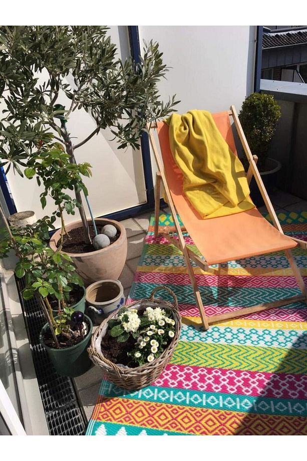 Carnaval Kamp Piknik Plaj Hasır Halı Kilim - 4