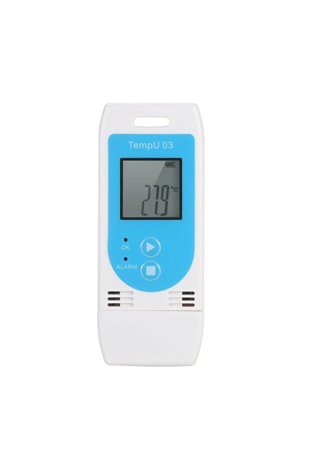 Tedrop Temperature And Humidity Data Logger, Reusable, Usb Port, 32000 Recording Points - 1