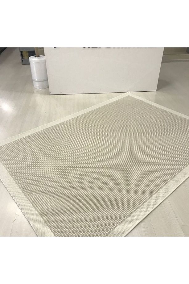 Firdevslife Jüt Sisal Halı 9427 Bej Krem Serisi Salon Oturma Yatak Odası Halısı - 1